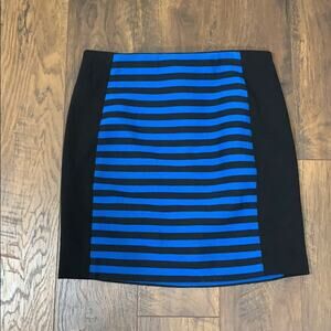 Ann Taylor striped knit skirt